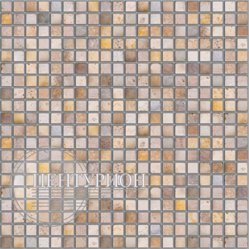 Фото. Панель мозаика "Каменная" 474х474х3 мм. Строй-Отделка